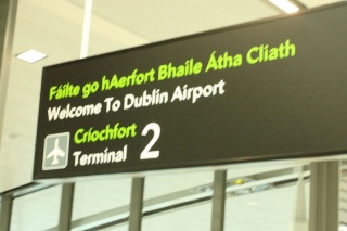 Dublin welcomes us.